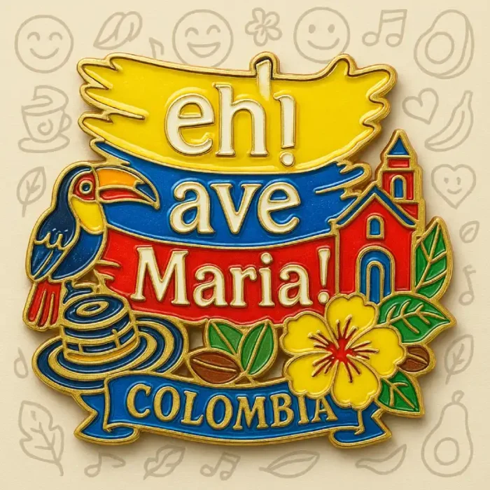 Imán metálico personalizado