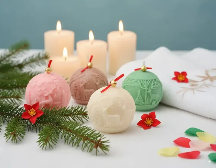Vela Bola de Navidad