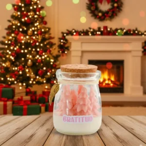 Velas con Vaso y Tapa Corcho