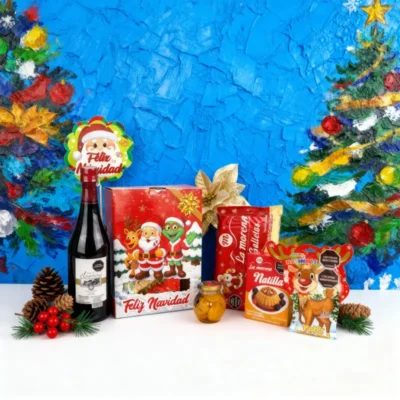 Caja Navideña Festiva